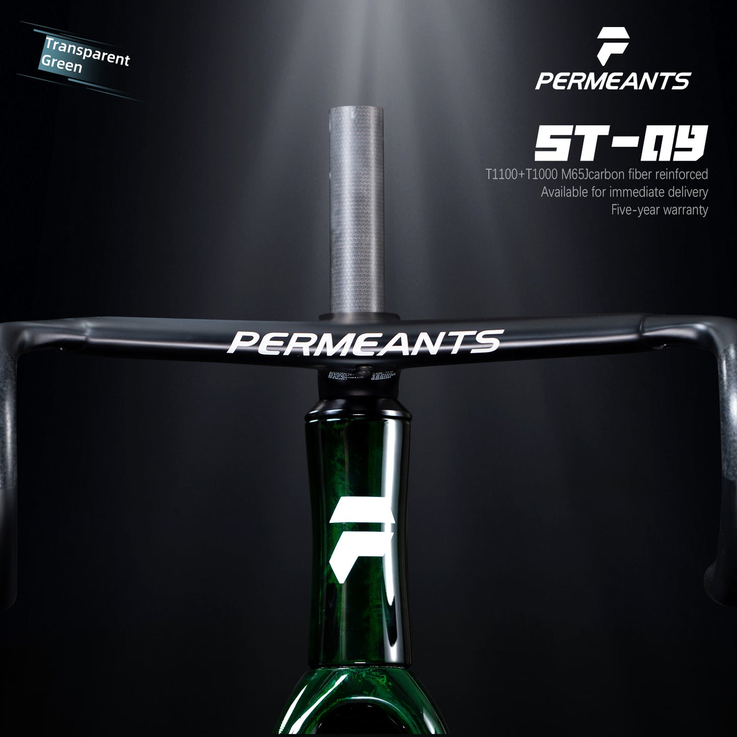Permeants ST-09 680g Super Lightweight One-piece Road Disc Frame
