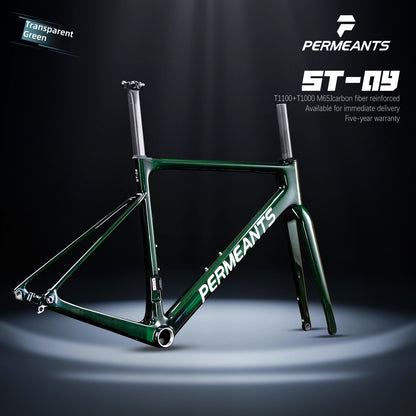 Permeants ST-09 680g Super Lightweight One-piece Road Disc Frame